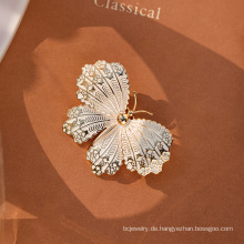 Shangjie Oem Joyas Ganzeasale Hochwertige Brosche Stecknadel Schmuck Frauen Golden elegante Schmetterlingsbrosche für Geschenk